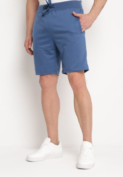 Pantaloni scurți Bleumarin