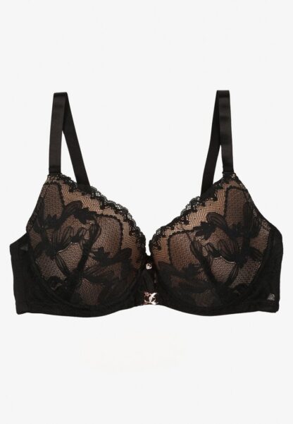 Sutien Negru cu bej