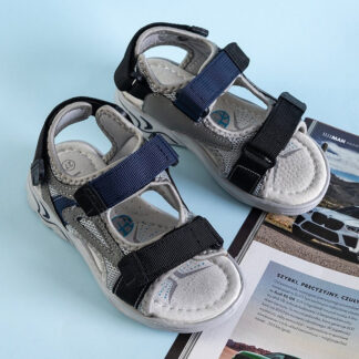 Sandale turbo velcro pentru băieți - pantofi