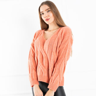 Pulover de coral pentru femei - Îmbrăcăminte