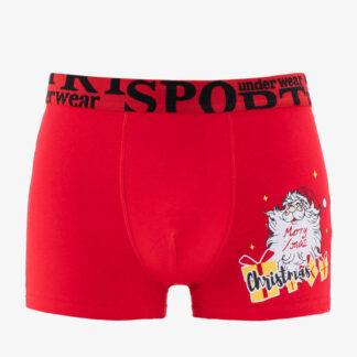 Boxer roșu pentru bărbați de Crăciun - Lenjerie intimă