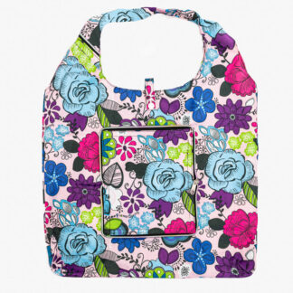Geanta de cumparaturi florala colorata - Accesorii