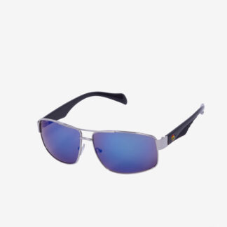 Ochelari de soare de dama bleumarin cu rama argintie - Accesorii