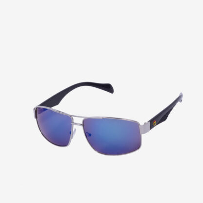 Ochelari de soare de dama bleumarin cu rama argintie - Accesorii