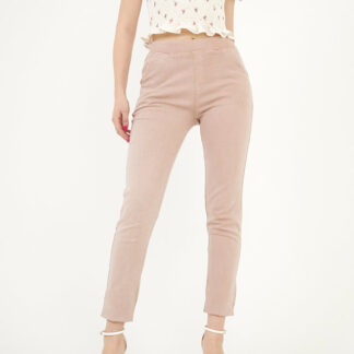 Treggings skinny dama roz - Imbracaminte