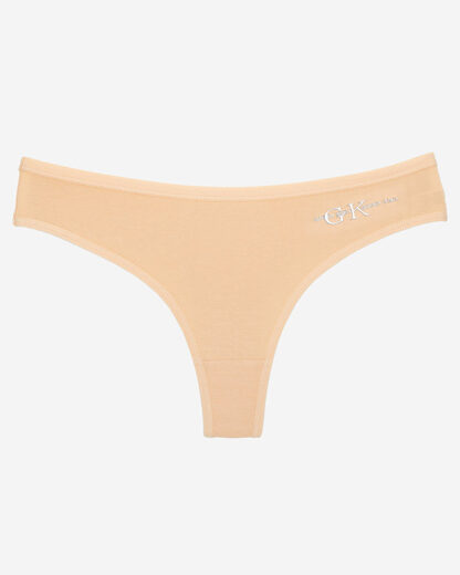 Tanga dama bej din bumbac - Lenjerie intima