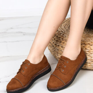 Pantofi de dama camel Rilly - Incaltaminte