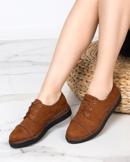 Pantofi de dama camel Rilly - Incaltaminte