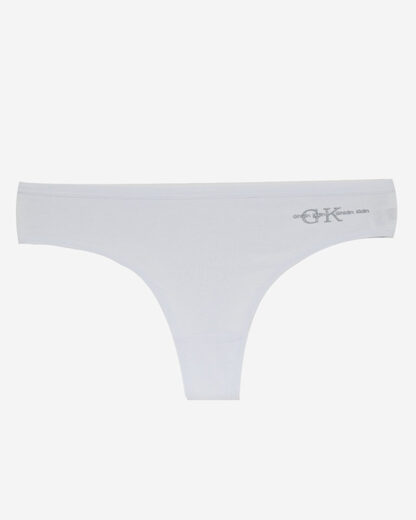 Tanga de dama alb din bumbac - Lenjerie intima