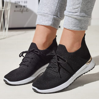 Pantofi sport negri pentru femei Ferroni - Incaltaminte