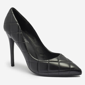 Pantofi matlasați de damă de culoare neagră Duclisa- Footwear