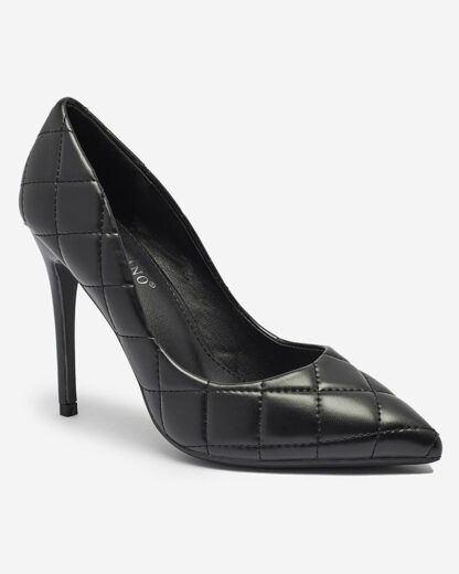 Pantofi matlasați de damă de culoare neagră Duclisa- Footwear