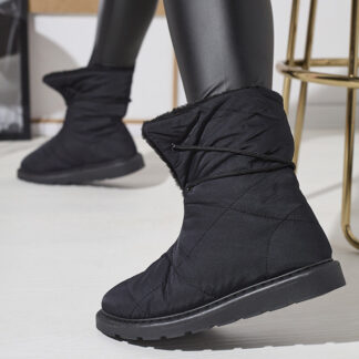 Negru cizme pentru femei a'la cizme de zăpadă Amirfu- Footwear