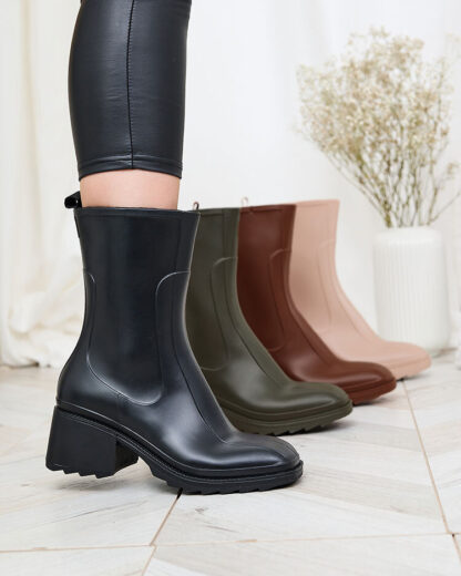 Royalfashion Cizme de damă cu botine a'la mată pentru femei Tentiris