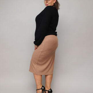 Royalfashion Set casual pentru femei în negru și maro