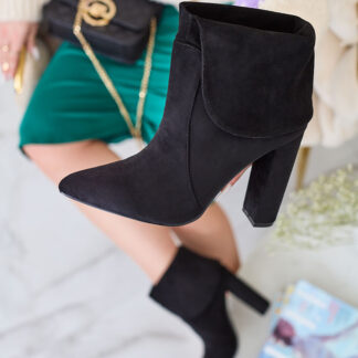 Royalfashion Cizme stiletto Reirasa pentru femei negre