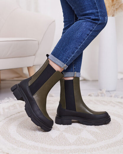 Royalfashion Cizme de damă în negru Opialla