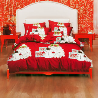 Royalfashion Set de lenjerie de pat de Crăciun 160x200 set 3-PART