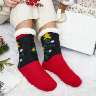 Royalfashion Șosete de damă Warmed Christmas pentru femei