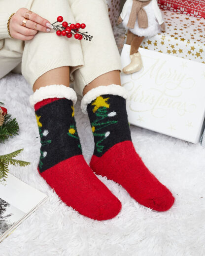 Royalfashion Șosete de damă Warmed Christmas pentru femei