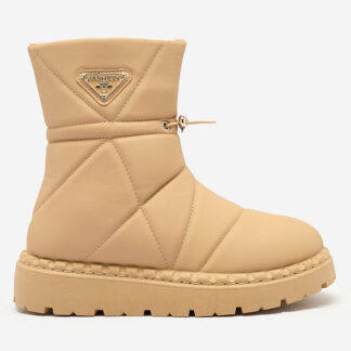 Royalfashion Camel cizme de damă a'la cizme de zăpadă Oterika