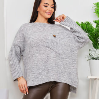 Pulover pentru femei Royalfashion Gray