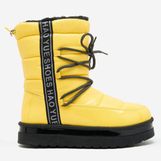 Royalfashion Yellow cizme de zăpadă pentru femei Gepanden