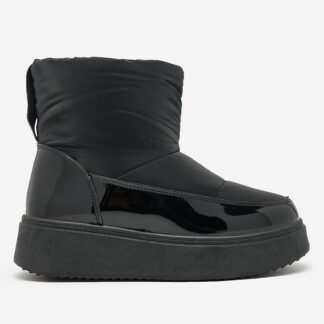 Royalfashion Black Maderta slip-on cizme de zăpadă pentru femei