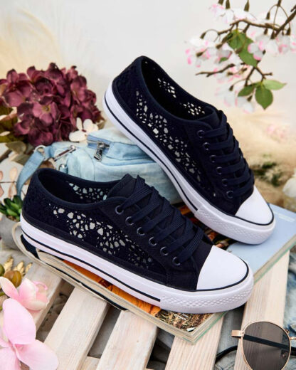 Royalfashion Adidași cu talpă plată pentru femei Niz