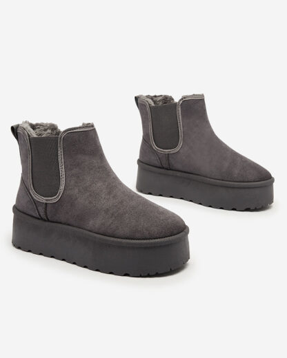 Royalfashion Boots a'la cizme de zăpadă pentru femei Ropoppo