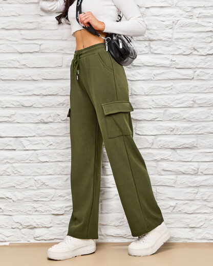 Royalfashion Pantaloni de luptă pentru femei călduroși