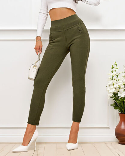 Royalfashion Pantaloni teggings izolați pentru femei