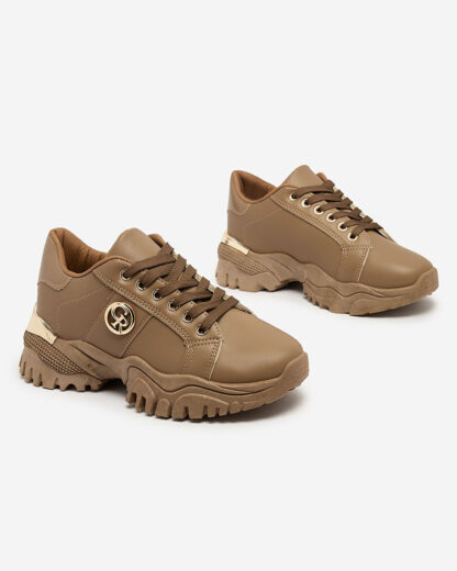 Royalfashion Adidași pentru femei din piele ecologică Acopacia