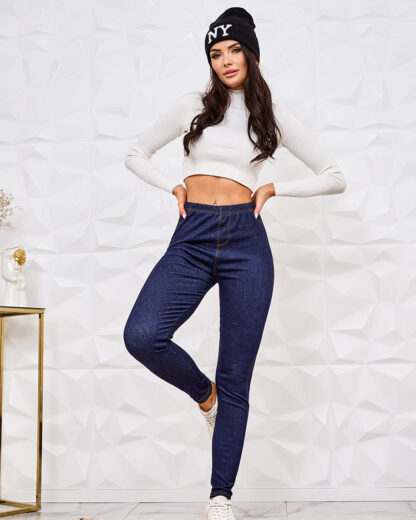 Royalfashion Pantaloni teggings pentru femei