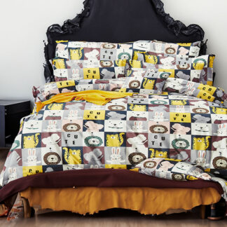 Royalfashion Lenjerie de pat cu model 160x200 set de 3 PIEȚE
