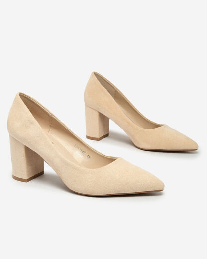 Royalfashion Pantofi de damă Apessta din eco-suede