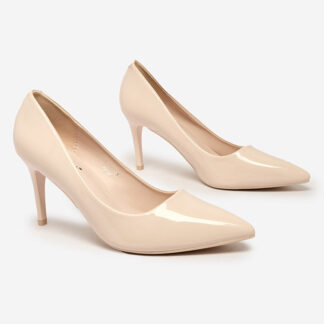 Royalfashion Pantofi de damă lăcuiți pe toc stiletto Emeriers