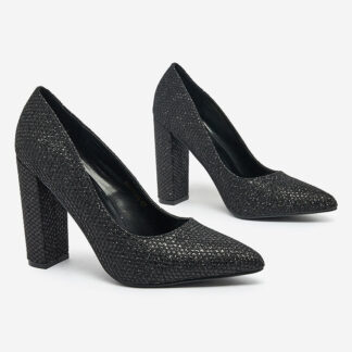 Royalfashion Women's Suvirras Brocade Brocade Stiletto Post Top pumps