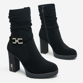 Royalfashion Cizme Stiletto decorate Teroleda pentru femei