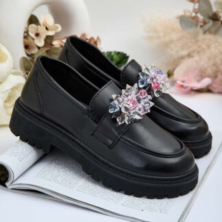 Royalfashion Mocasini de damă cu mărgele colorate Karonia
