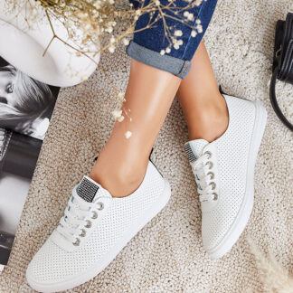 Royalfashion Adidași Urban șireturi solide și ochiuri metalice Keriigina