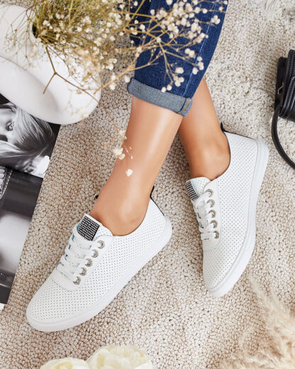 Royalfashion Adidași Urban șireturi solide și ochiuri metalice Keriigina