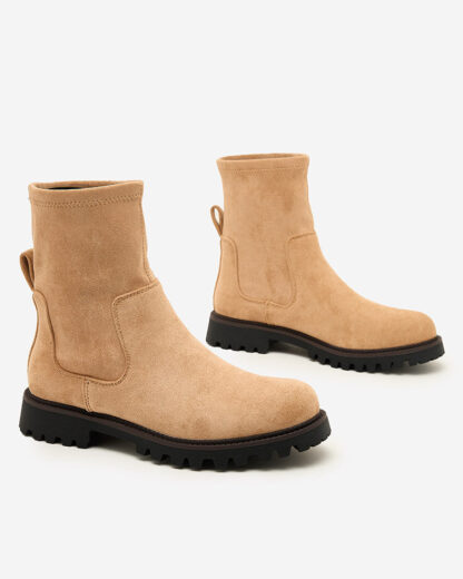 Royalfashion Cizme Gebimma pentru femei din eco-suede