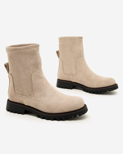 Royalfashion Cizme Gebimma pentru femei din eco-suede