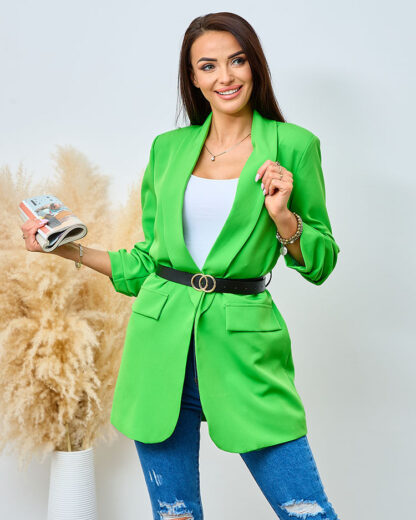 Royalfashion Blazer pentru femei cu curea
