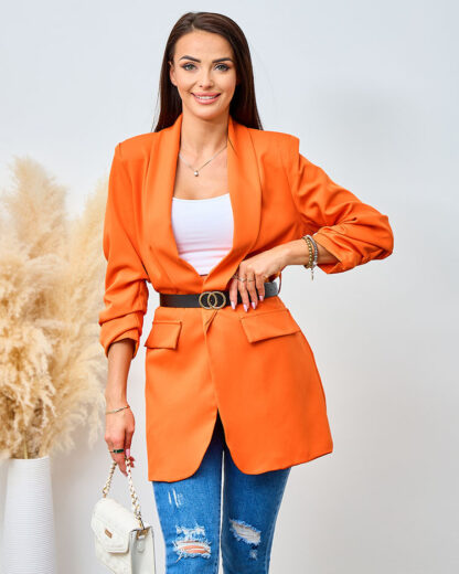 Royalfashion Blazer pentru femei cu curea
