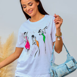 Royalfashion Tricou imprimat pentru femei
