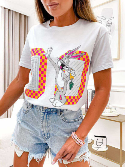 Royalfashion Tricou imprimat pentru femei