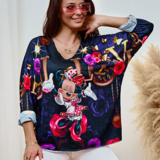 Bluză cu imprimeu pentru femei Royalfashion