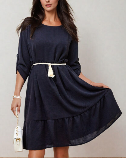 Royalfashion Rochie de damă până la genunchi